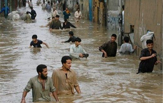 رکورد بارش قرن در پاکستان شکست