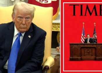 «رئیس ماسک» بر روی جلد تایم