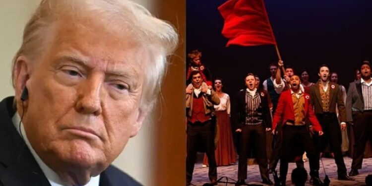 حضور ترامپ در عرصه تئاتر هم دردسرساز شد