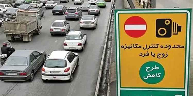 رئیس راهور تهران: اجرای طرح زوج و فرد فردا از در منازل از ۶:۳۰ صبح تا ۲۰:۳۰